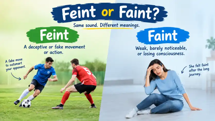 feint or faint