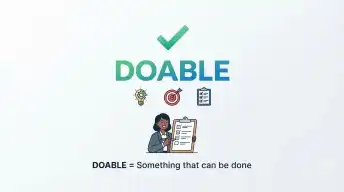 Simple Meaning of Doable
