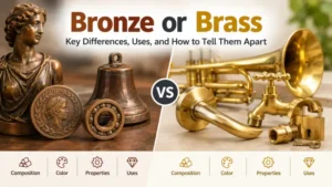 bronze or brass
