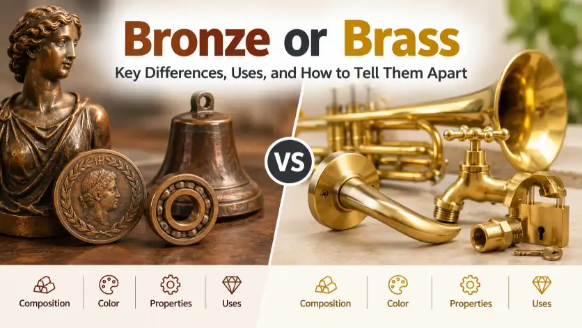 bronze or brass