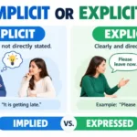 implicit or explicit