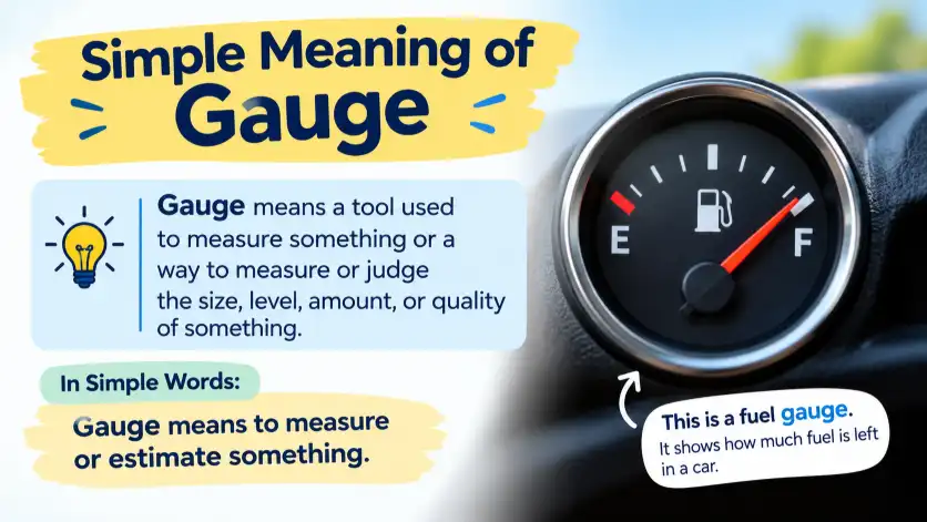 Simple Meaning of Gauge