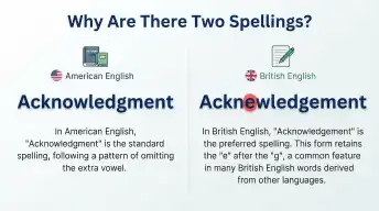 Why Are There Two Spellings?